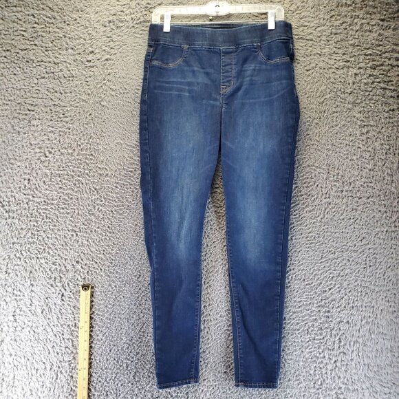 Old Navy Jeans Womens Size 10 Blue Rockstar Mid-Rise Jegging Stretch Pull On - Picture 1 of 10